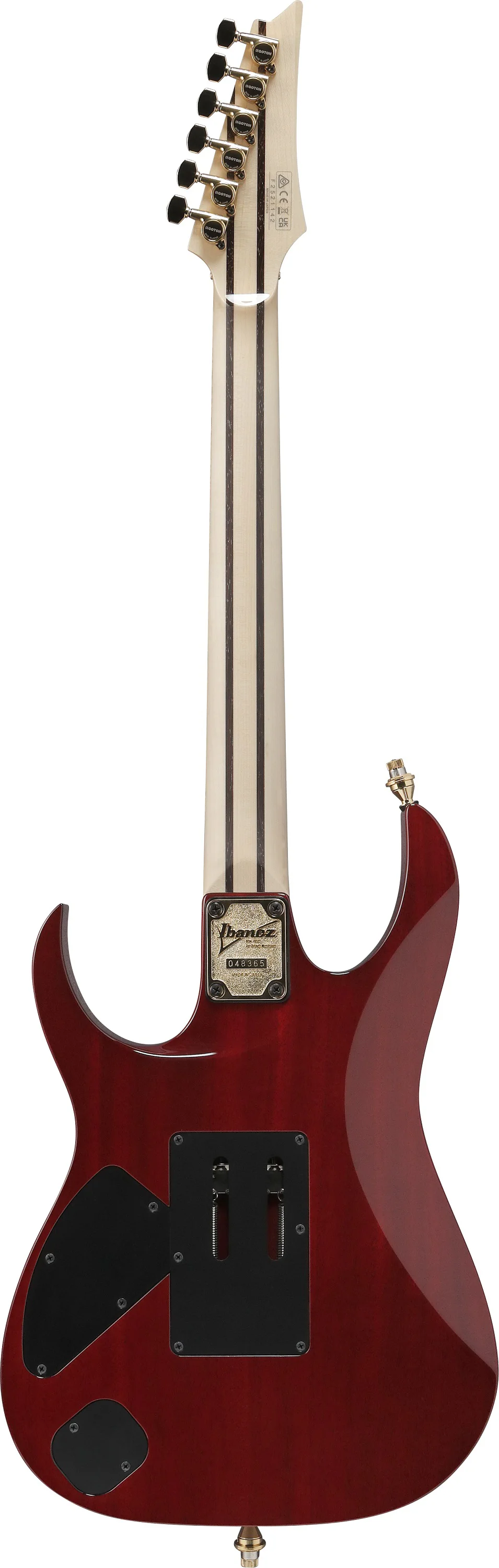 Ibanez RG8565R-CWR j.custom - Charmant Wine Red - Hinteransicht